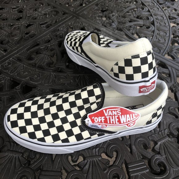 VANS Other - VANS, Black & White Checkered Sneakers, NWT